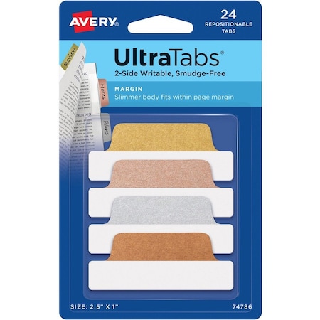 Avery Tabs, Repo, 2.5X1, Me, 24Pk AVE74786